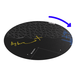 round chair mat