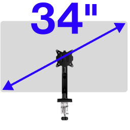 monitor holder 34 inches