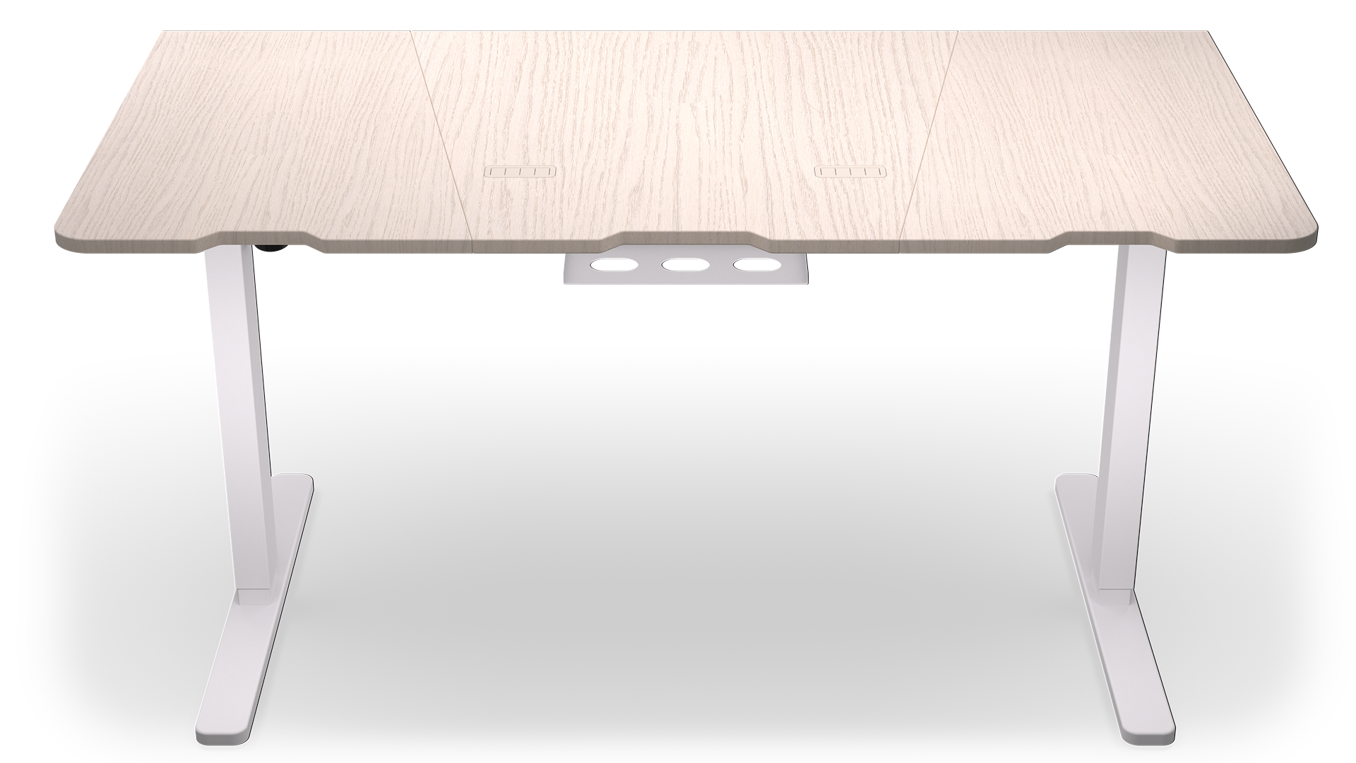 ENDORFY Atlas L Electric Light Wood EY8E005-Desk View Back Edge Desk Top Indentation