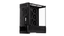 ENDORFY Aquarius 8000 Corona EY2A021-PC Case Back Left View Rear Removed Panel Four Fans