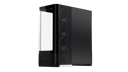 ENDORFY Aquarius 8000 Corona EY2A021-PC Case Front Right View Visible Fans ARGB Behind Panel