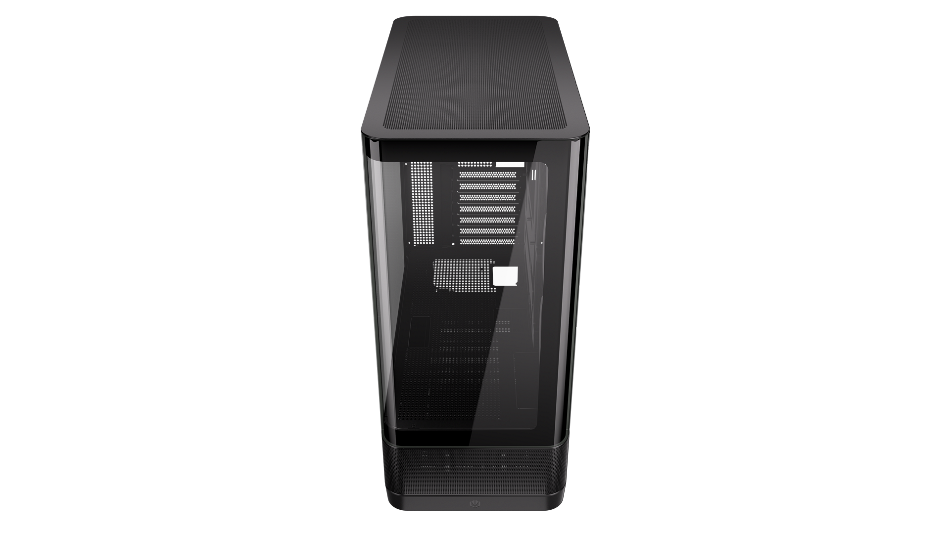ENDORFY Aquarius 8000 Corona EY2A021-PC Case Front Top View Glass Panel