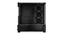 ENDORFY Aquarius 8000 Corona EY2A021-PC Case Left View Removed Panel Inside Fans