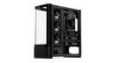 ENDORFY Aquarius 8000 Corona EY2A021-PC Case Right View Removed Panel Four Fans