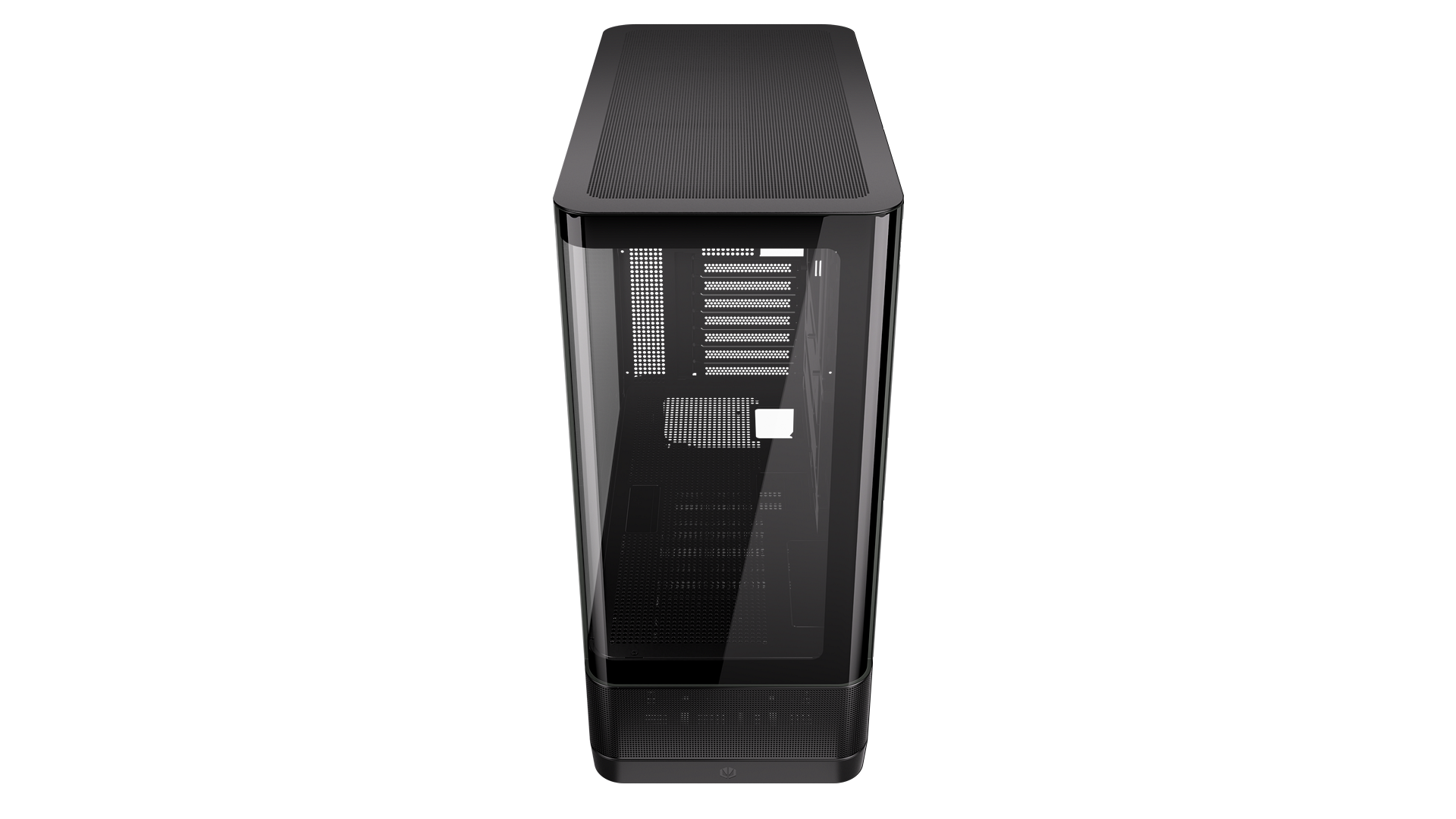 ENDORFY Aquarius 8000 Flex EY2A022-PC Case Front Top View Glass Panel
