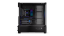 ENDORFY Aquarius 8000-Flex EY2A022-PC Case Left View Removed Panel Components ARGB Inside I/O Panel
