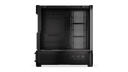 ENDORFY Aquarius 8000 Flex EY2A022-PC Case Left View Removed Panel Empty Interior I/O Panel