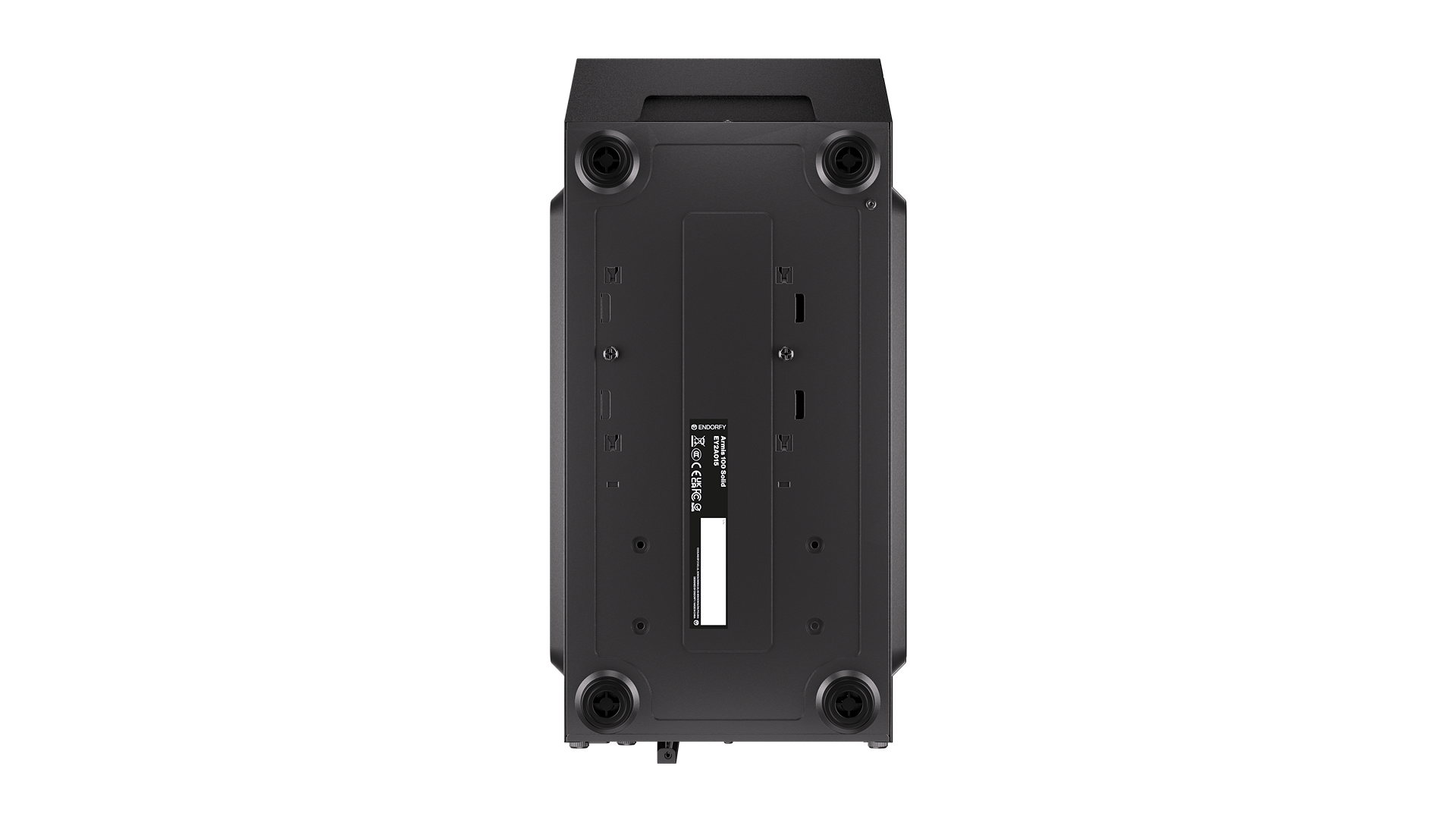 ENDORFY Armis 100 Solid EY2A015 PC Case Bottom View