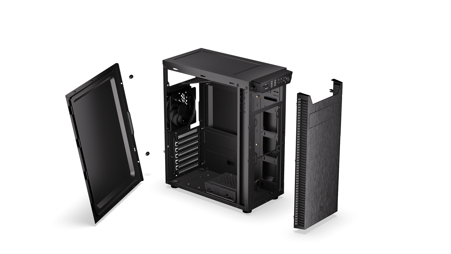 ENDORFY Armis 100 Solid EY2A015 PC Case Explode View