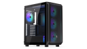 ENDORFY Arx 500 ARGB EY2A011-PC Case Left View Glass Panel Four Fans ARGB
