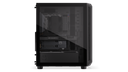ENDORFY Arx 500 Air EY2A010-PC Case Left View Glass Panel Visible Components Logo Inscription ENDORFY 