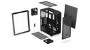 ENDORFY Arx 500 Core EY2A016-PC Case Explode View Black Disassembled Components