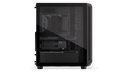 ENDORFY Arx 500 Core EY2A016-PC Case Left View Glass Panel Inside Components Logo Inscription ENDORFY