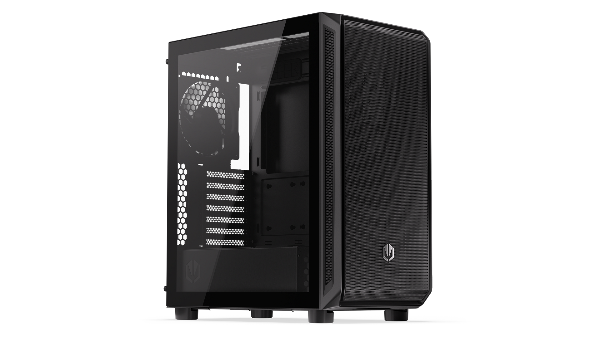 ENDORFY Arx 500 Core EY2A016-PC Case Left View Panel Empty Interior