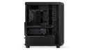 ENDORFY Arx 500 Core EY2A016-PC Case Left View Without Glass Panel Inside Components Logo Inscription ENDORFY