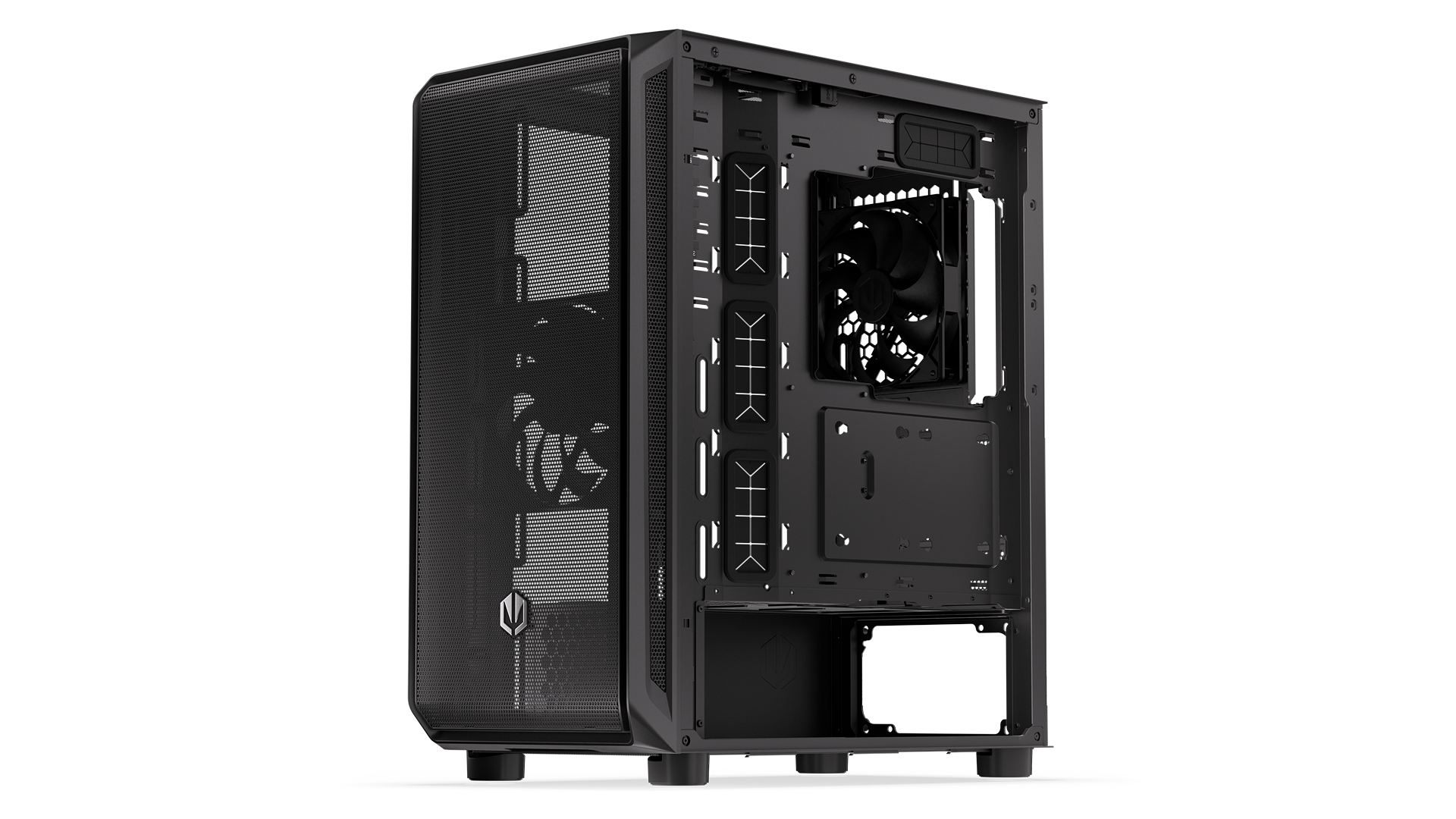 ENDORFY Arx 500 Core EY2A016 PC-Case Right View Without Black Panel