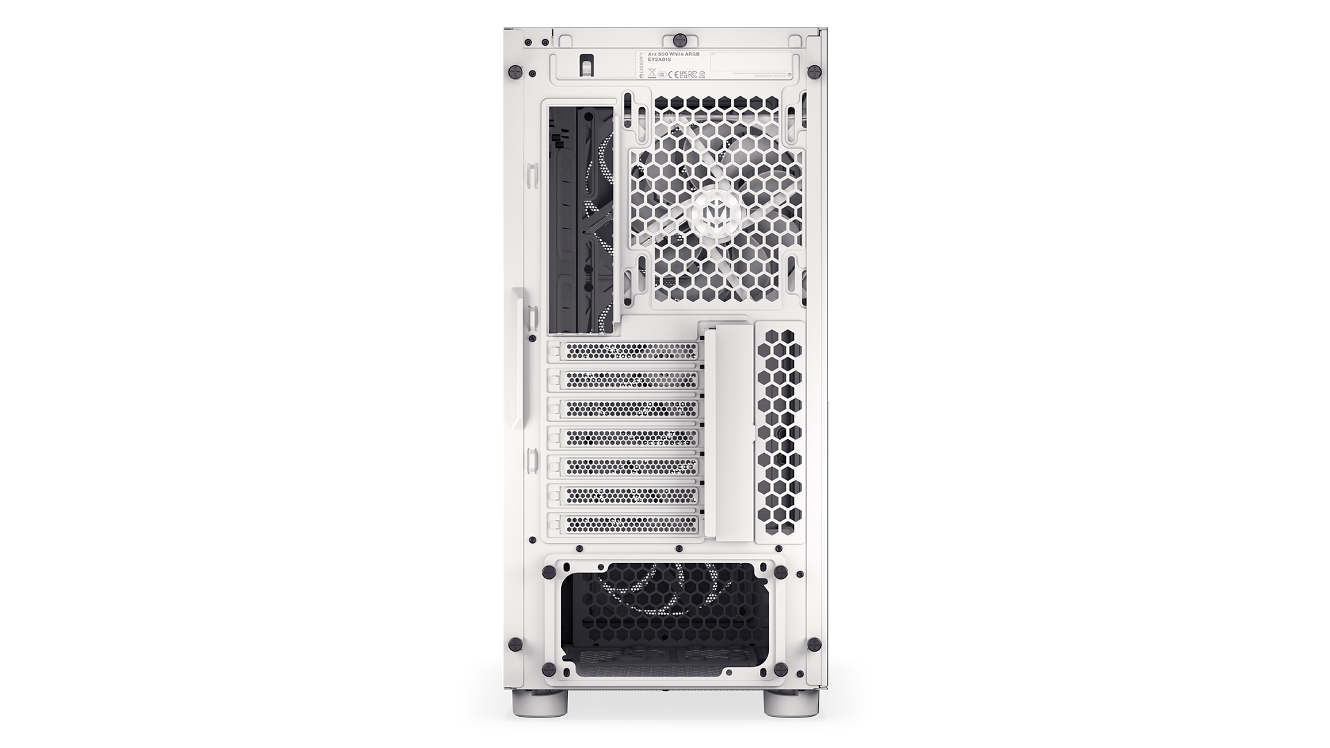 ENDORFY Arx 500 White ARGB EY2A018-PC Case Inside Back White Case