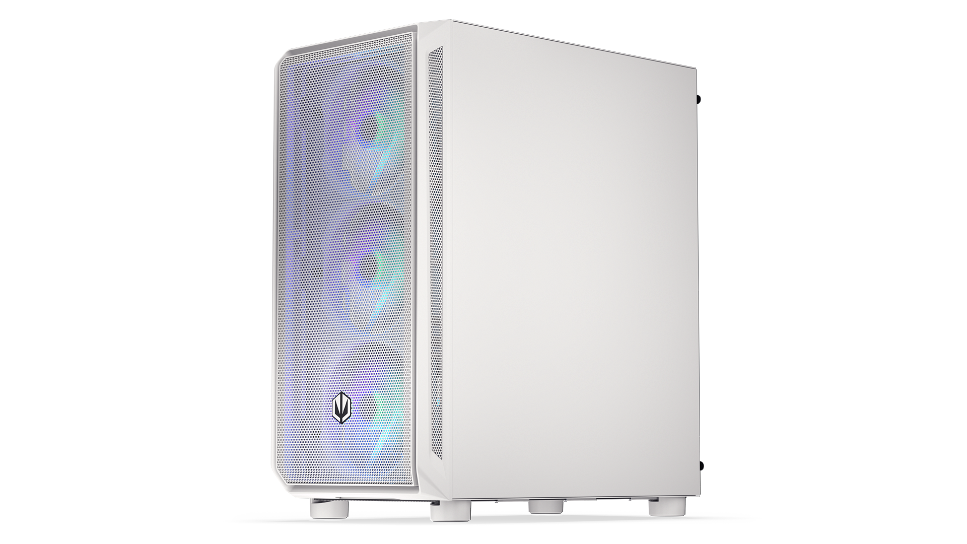 ENDORFY Arx 500 White ARGB EY2A018-PC Case Left View White