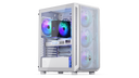 ENDORFY Arx 500 White ARGB EY2A018-PC Case Logo ENDORFY Side View Fans