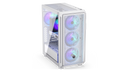 ENDORFY Arx 500 White ARGB EY2A018 -PC Case Logo ENDORFY View Front Fans