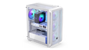 ENDORFY Arx 500 White ARGB EY2A018-PC Case Open Side Panel View Fans