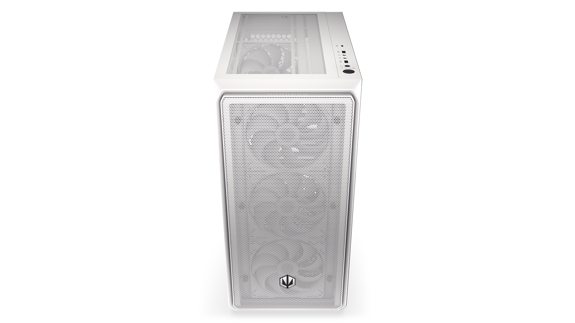 ENDORFY Arx 500 White ARGB EY2A018-PC Case Top View Front IO Panel Fans Logo ENDORFY