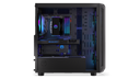 ENDORFY Arx 700 ARGB EY2A013-PC Case Left View Inside Components Logo Inscription ENDORFY ARGB
