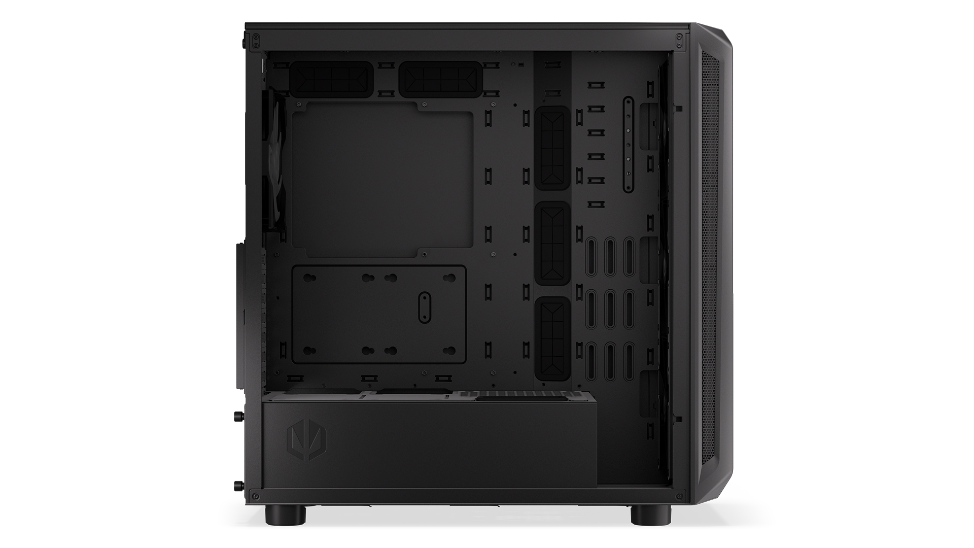 ENDORFY Arx 700 ARGB EY2A013-PC Case Left View Inside Empty Interior