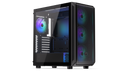 ENDORFY Arx 700 ARGB EY2A013-PC Case Left View Panel Interior Fans ARGB