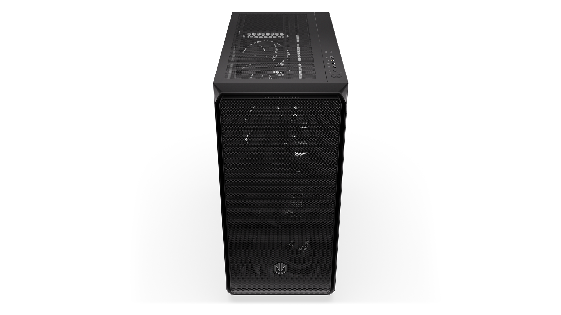 ENDORFY Arx 700 ARGB EY2A013-PC Case Top Front View IO Panel Fans Logo ENDORFY