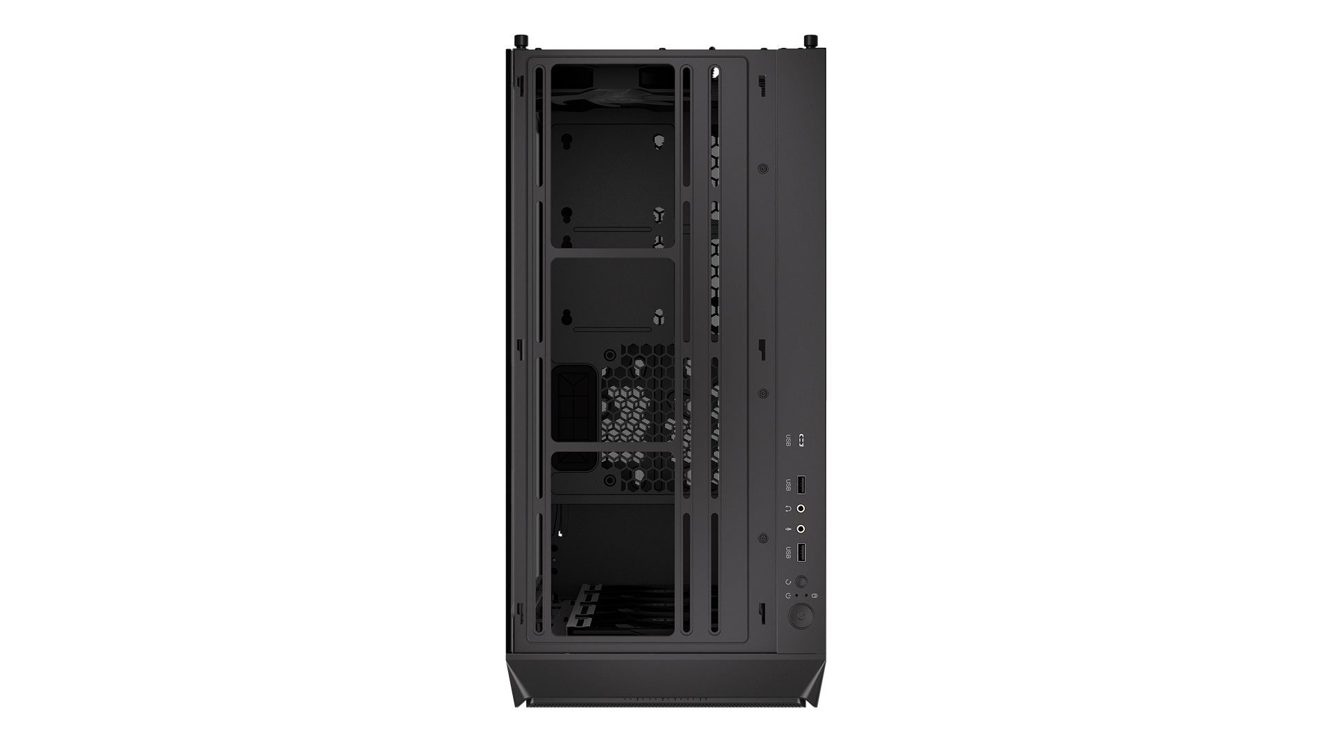 ENDORFY Arx 700 ARGB EY2A013-PC Case Top View IO Panel Interior Case