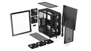 ENDORFY Arx 700 Air EY2A012-PC Case Disassembled Black Case Components