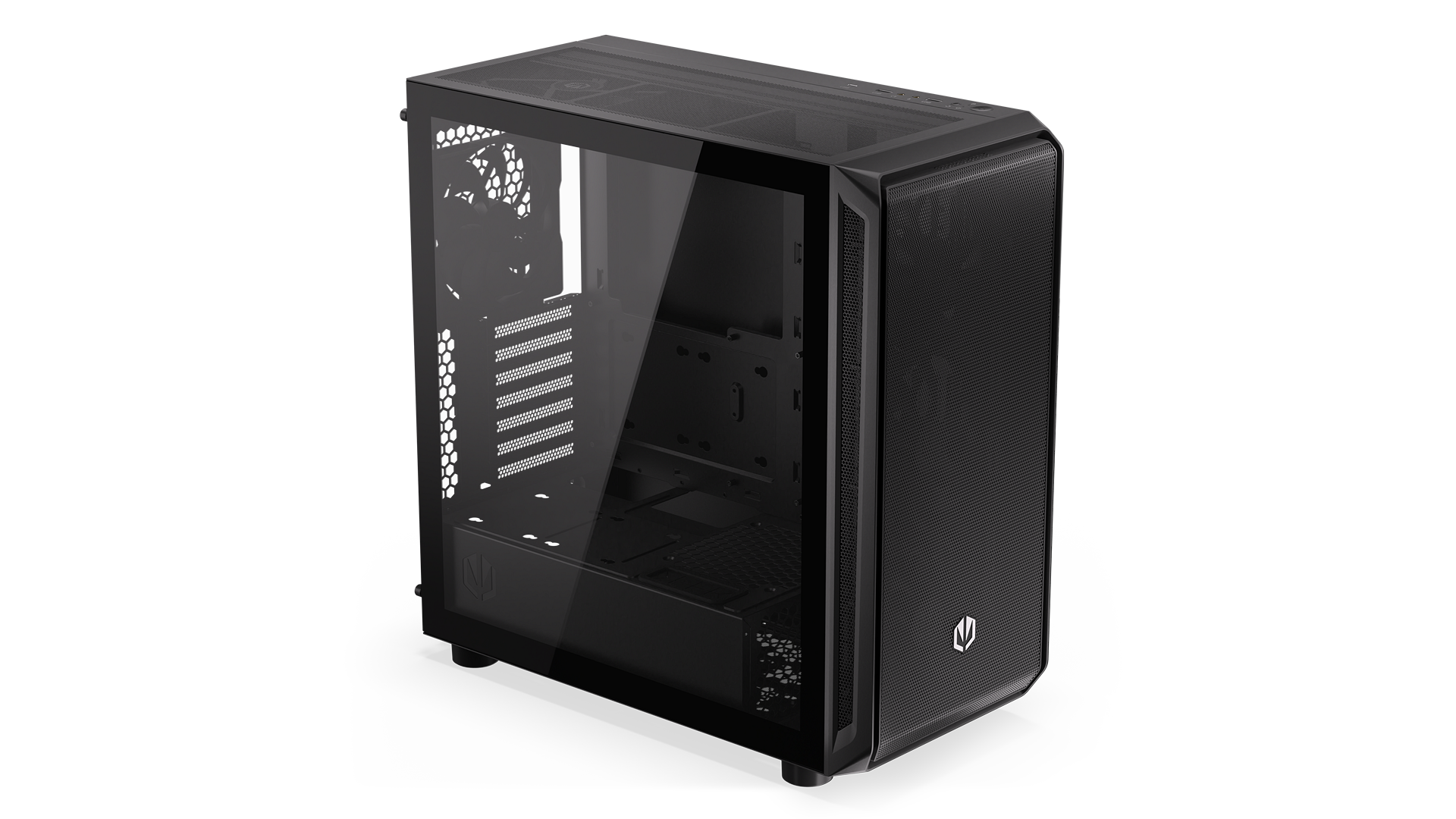 ENDORFY Arx 700 Air EY2A012-PC Case Side View Glass Panel ENDORFY Logo