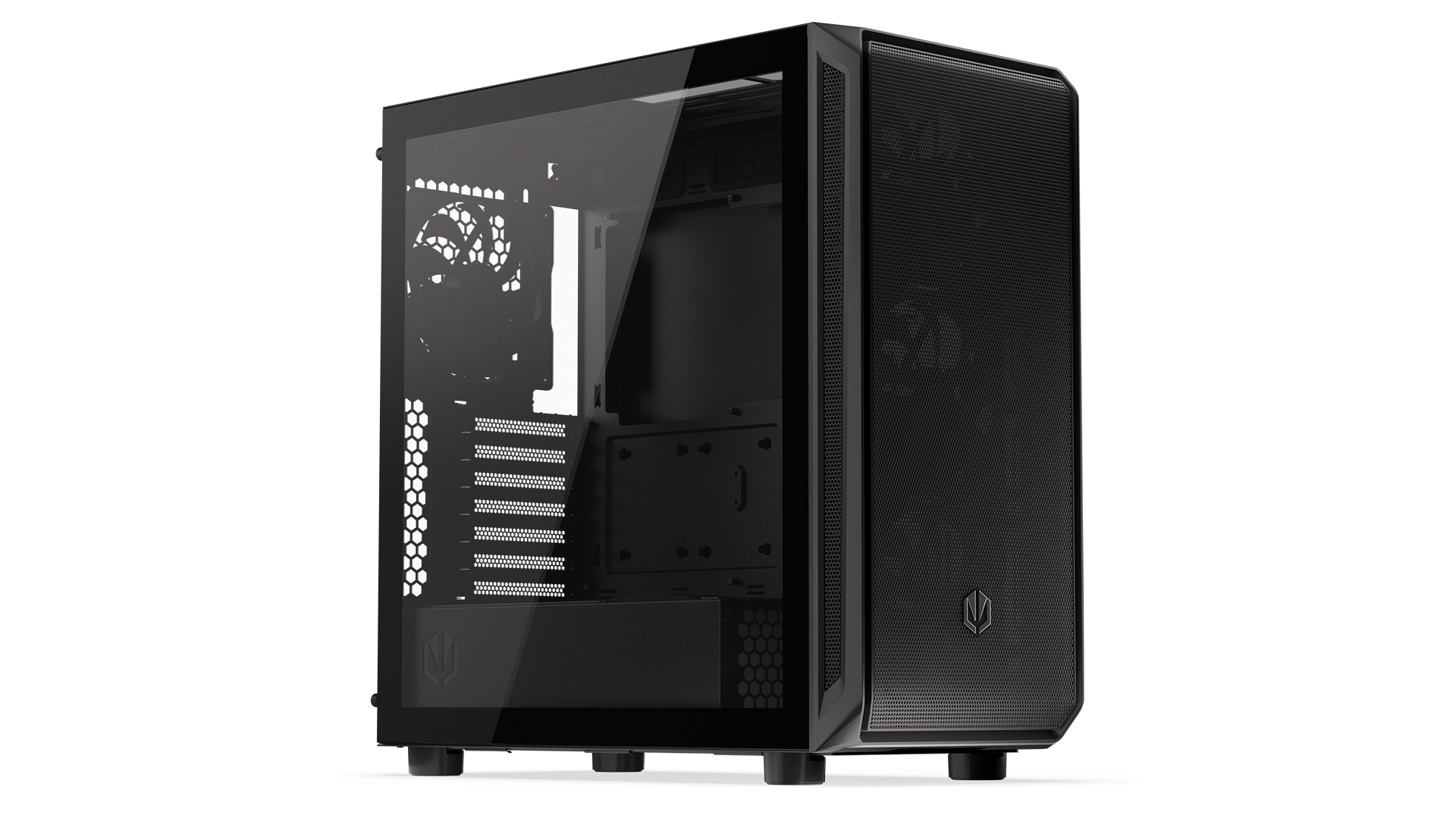 ENDORFY Arx 700 Air EY2A012-PC Case Side View Panel Empty Interior
