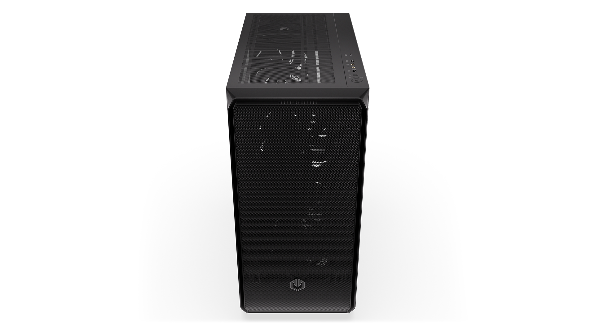 ENDORFY Arx 700 Air EY2A012-PC Case Top View Front IO Panel Fans Logo ENDORFY