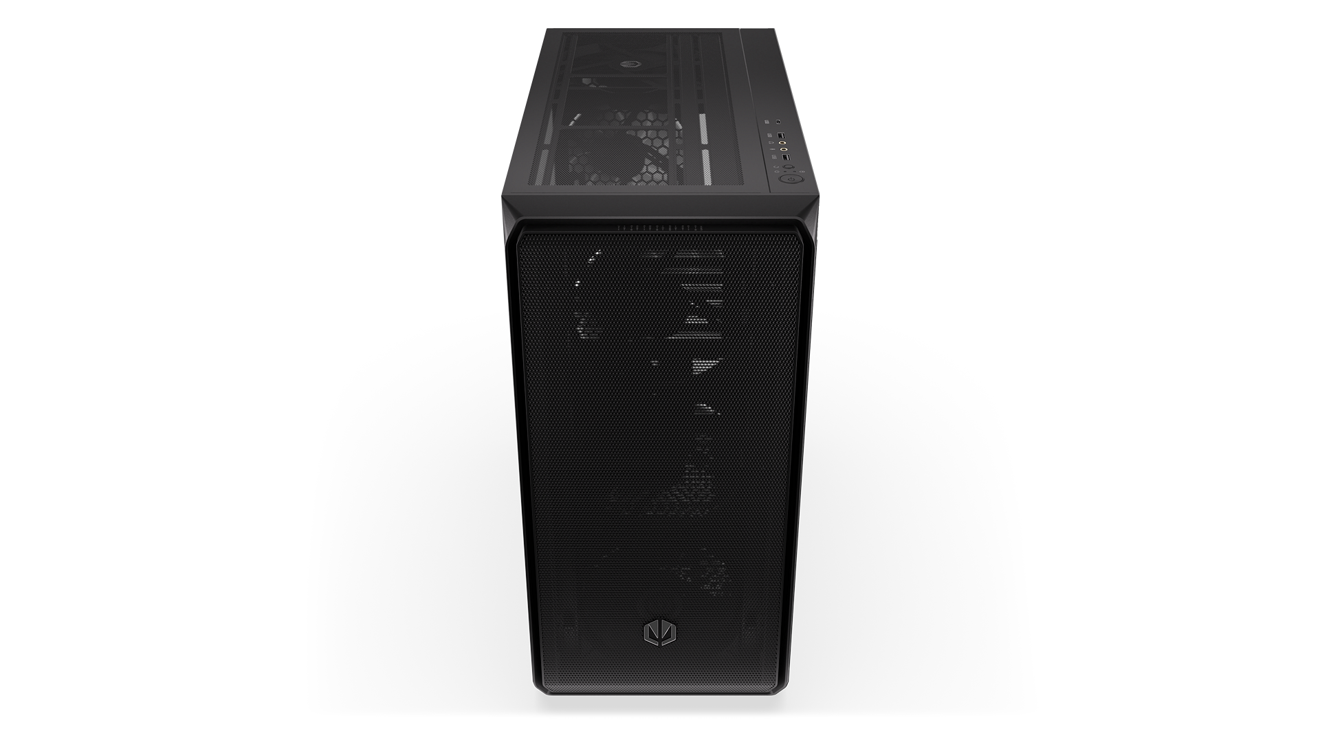 ENDORFY Arx 700 Air EY2A012-PC Case Top View Front IO Panel Logo ENDORFY