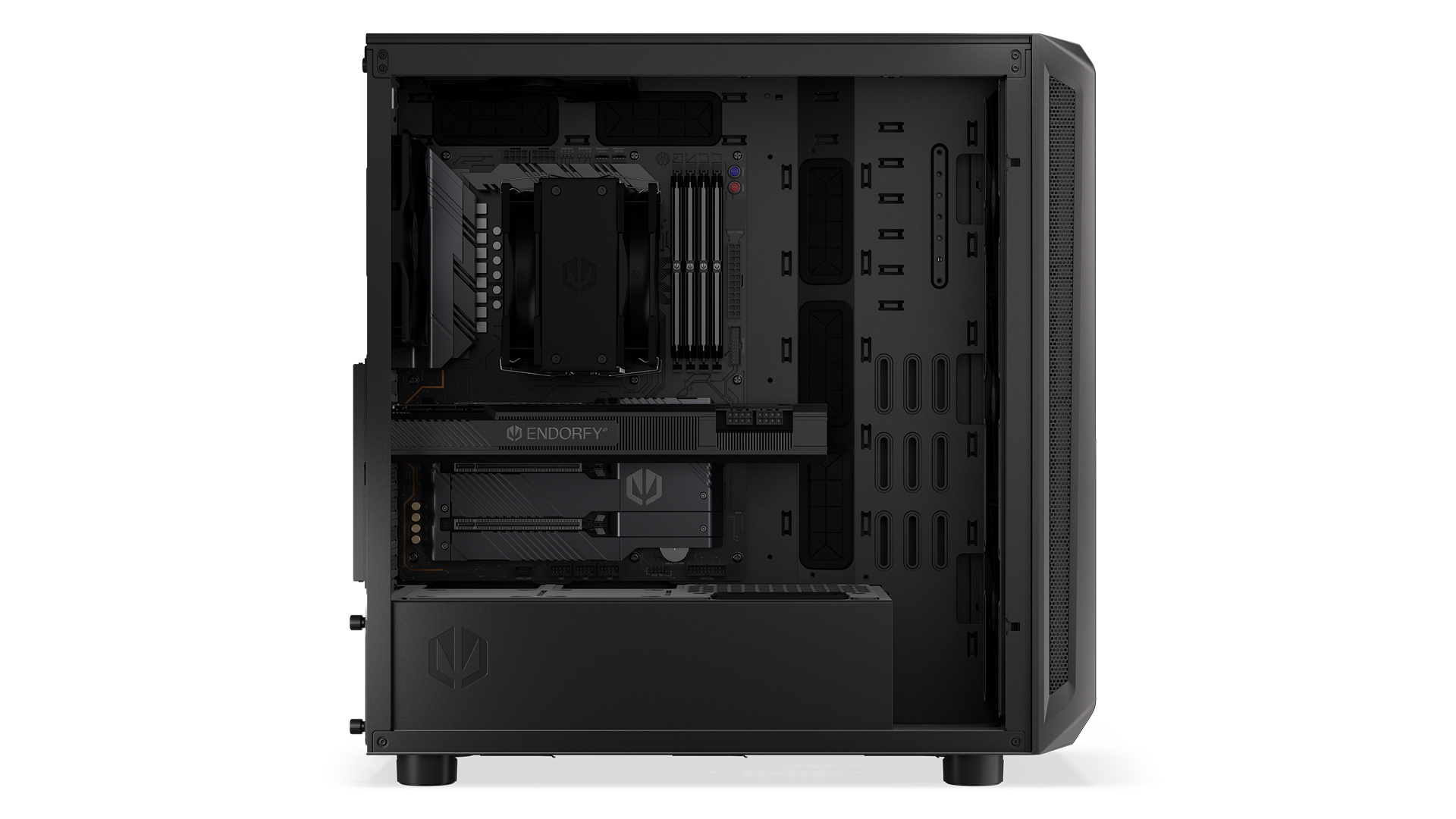 ENDORFY Arx 700 Air EY2A012-PC Case View Side Black Components