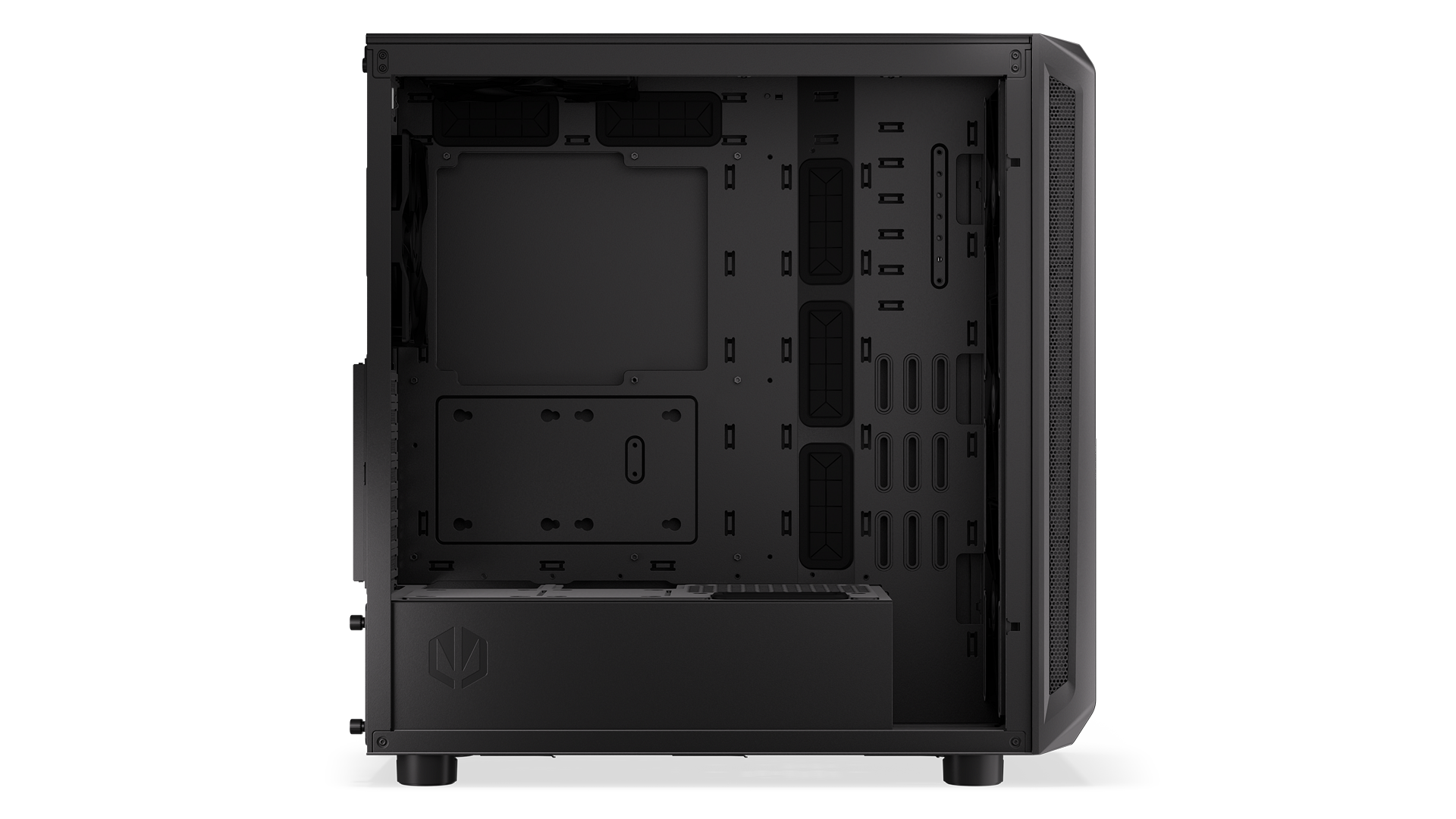 ENDORFY Arx 700 Air EY2A012-PC Case View Side Empty Interior Logo ENDORFY