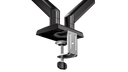 ENDORFY Atlas GS Double EY8F009 Monitor Arm Mount Base Clamp Black Back Right Close View