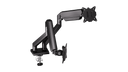 ENDORFY Atlas GS Double EY8F009 Monitor Double Arm Black Front View