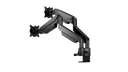 ENDORFY Atlas GS Pro Double EY8F007 Monitor Double Arm Black Back Right Top View