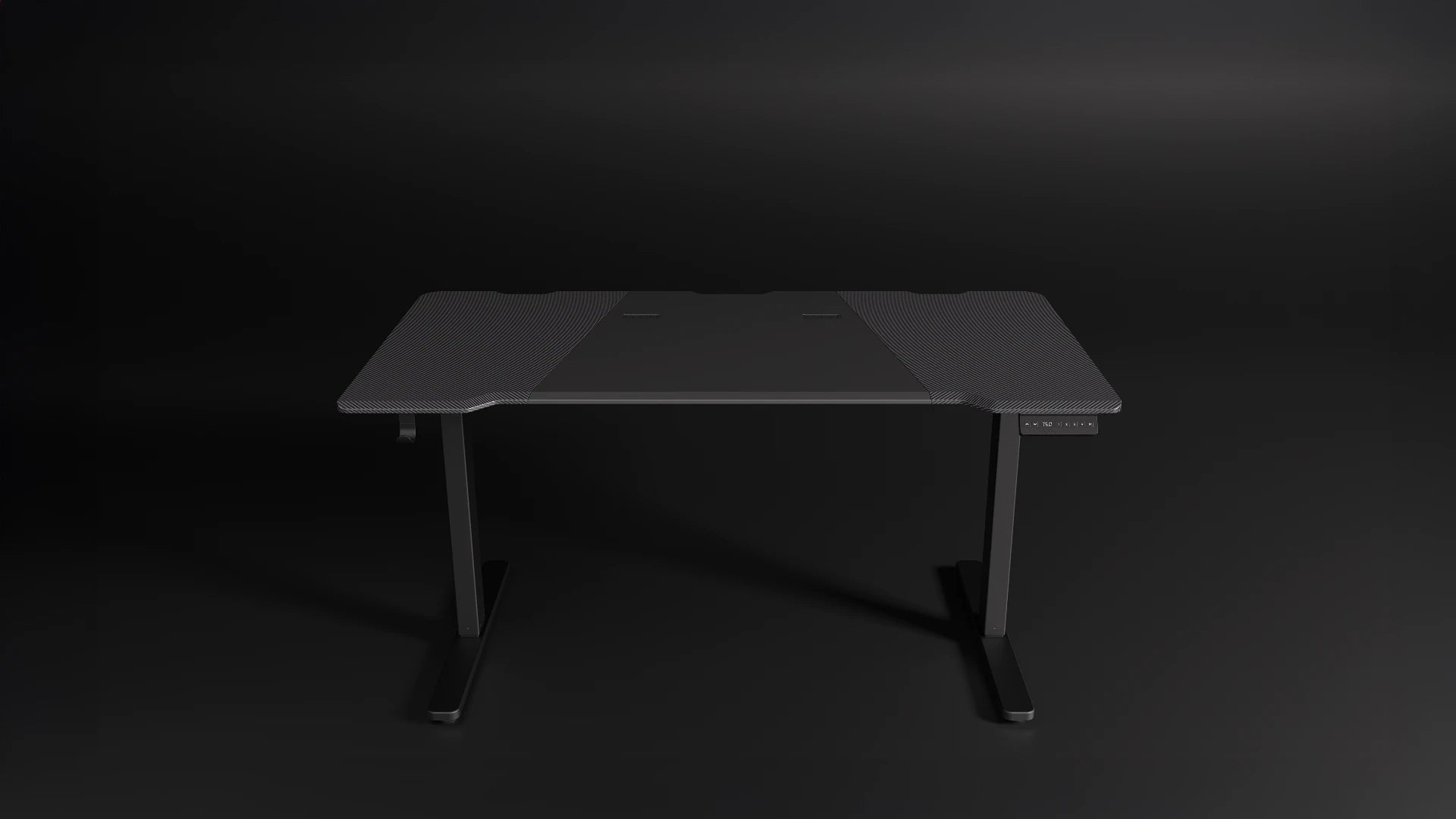 Biurko ENDORFY Atlas L Electric – widok z przodu 