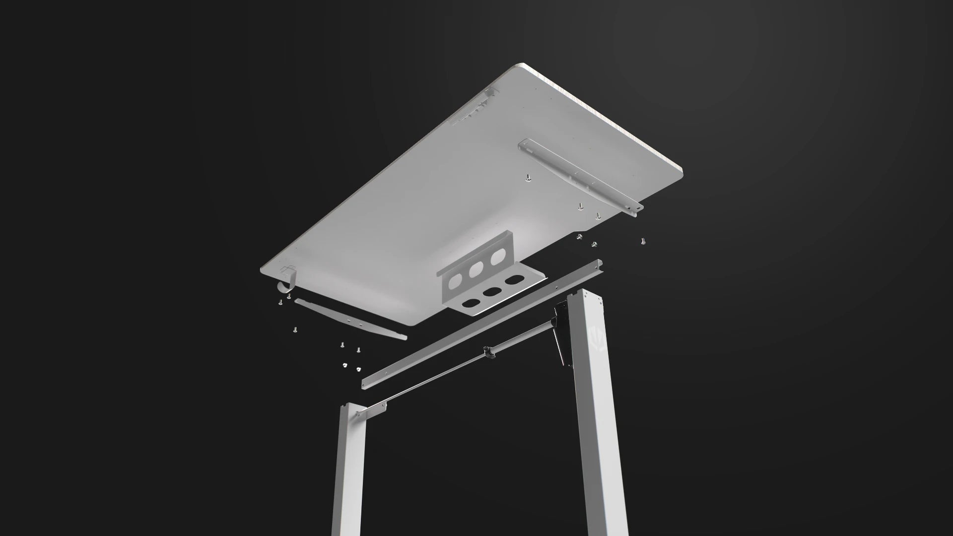 Elementy biurka Atlas S Electric Light Wood 