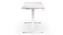 ENDORFY Atlas S Electric Onyx White EY8E008-Desk Left View Edge Desk Top Indentation
