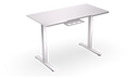 ENDORFY Atlas S Electric Onyx White EY8E008 Desk Right Back View Edge Desk-Top Indentation Space Cables