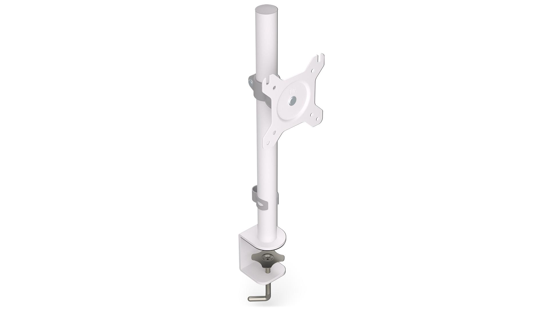 ENDORFY Atlas Single Onyx White EY8F002-Display Mount Front Left View White Holder