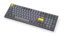 ENDORFY Celeris 1800 EY5A124-Keyboards Front Right View Keys Gray Yellow
