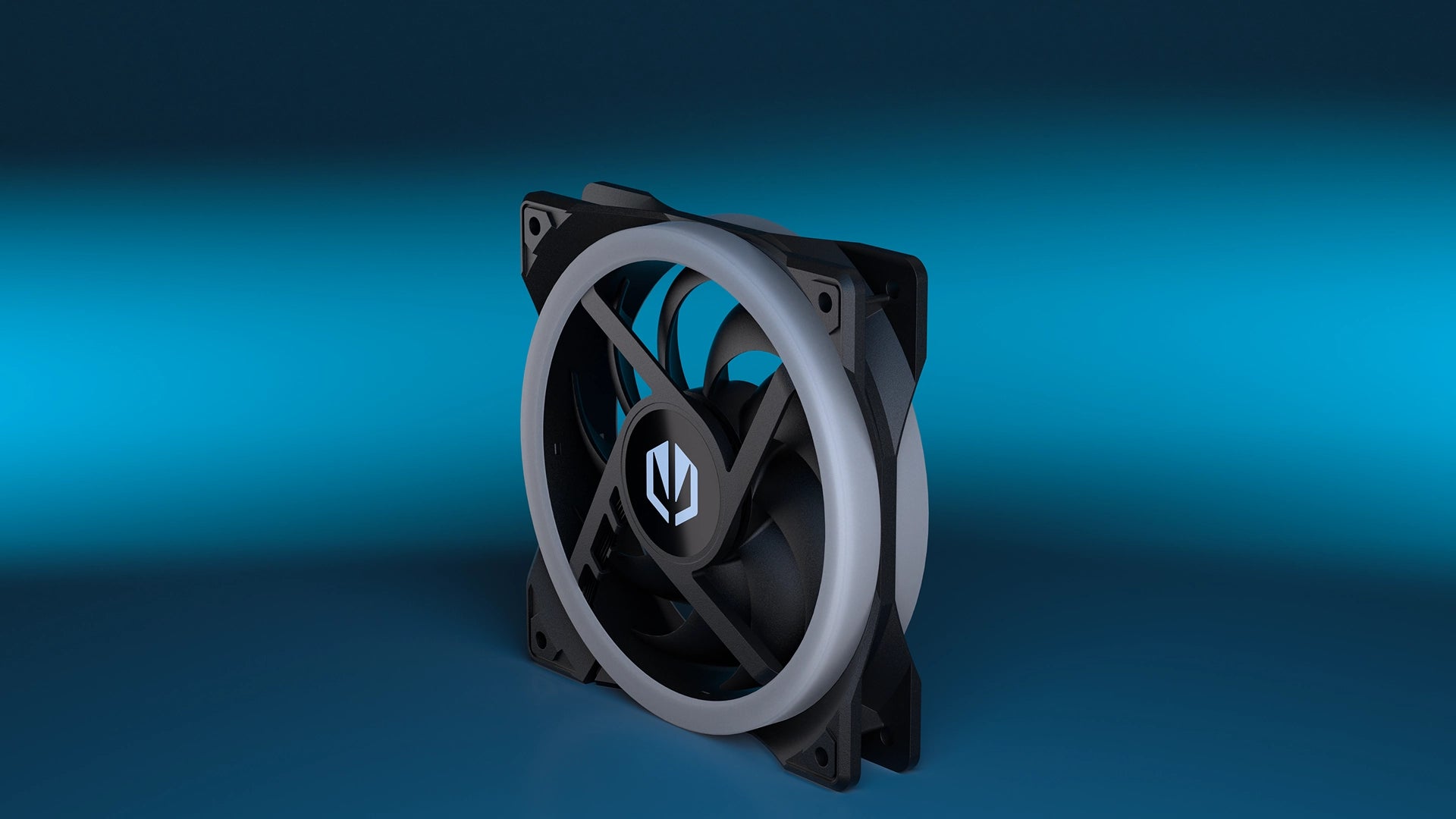 Wentylator Corona 120 Reverse z widoczną ramką minimalizującą wibracje