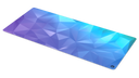 ENDORFY Crystal Blue XL EY6B014-Mousepads Top View Rectangular Blue Crystal Pattern