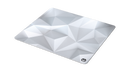 ENDORFY Crystal Onyx White L EY6B009-Mousepads Top View Square White Crystal Pattern